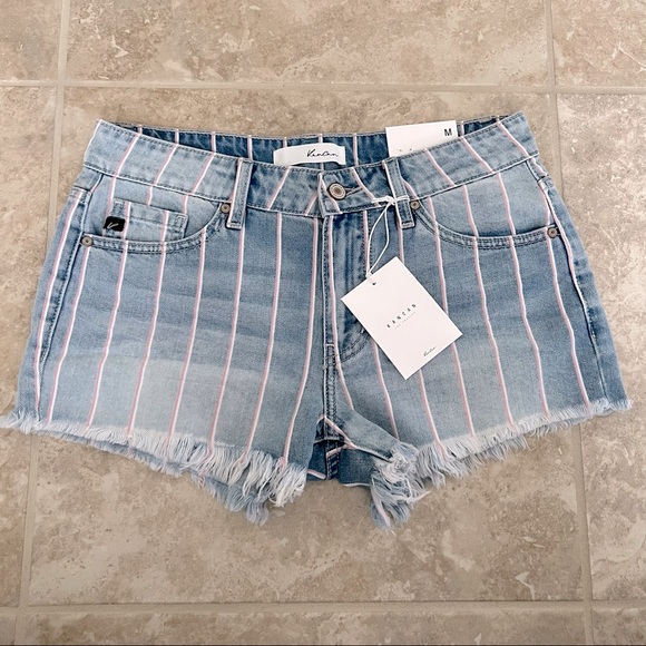 KanCan Pants - NWT KanCan striped shorts size M